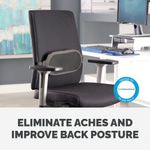 Fellowes I-Spire Series Lumbar Cushion Grey 8042201