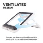 Fellowes I-Spire Series Laptop Quick Lift White 8210101