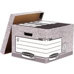 Bankers Box Heavy Duty Storage Box 333x390x285mm (Pack of 10) 0081801