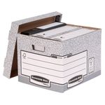 Bankers Box Heavy Duty Storage Box 333x390x285mm (Pack of 10) 0081801