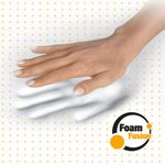 Fellowes Plush Touch Mousepad Wrist Support Black 9252003