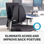 Fellowes Back Angel Back Support Black 8026401