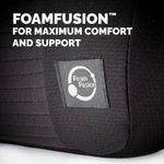 Fellowes PlushTouch Back Support Black 8026501