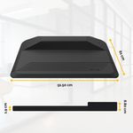 Fellowes ActiveFusion Anti-Fatigue Sit/Stand Mat 915x610x89mm Black 8707101