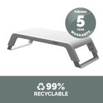 Fellowes Hana LT Monitor Stand White - 100016997