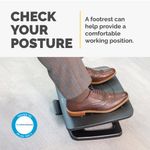 Fellowes Hana Footrest Black 100016998