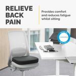 Fellowes Breyta Comfort Seat Cushion Black 100119850
