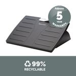 Fellowes Office Suites Microban Adjustable Footrest Black 8035001