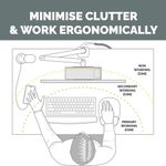 Fellowes Power Desk Type G UK/IE 1 Socket 1 USB-A + 1 USB-C Port Black 100136980