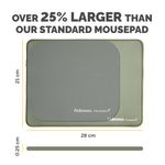 Fellowes Breyta XL Fabric Mouse Pad Sage 100139318
