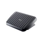 Fellowes Standard Adjustable Footrest Black 48121-70