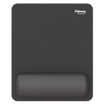 Fellowes Breyta Standard Mouse Pad Wrist Rest Black 100142555
