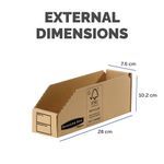 Bankers Box Earth Series Parts Bin 76mm (Pack of 50) 7352
