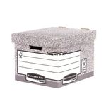 Bankers Box Storage Box Standard Grey (Pack of 10) 00810-FF