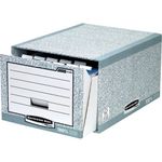 Bankers Box System Storage Drawer Grey/White (Pack of 5) 01820
