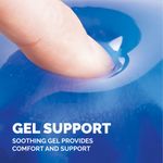 Fellowes Crystals Gel Keyboard Wrist Support Blue 9113701
