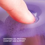 Fellowes Crystals Gel Keyboard Wrist Support Purple 91437