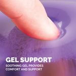 Fellowes Crystals Gel Mouse Pad Purple 9144103