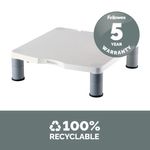 Fellowes Standard Monitor Stand Platinum 91712