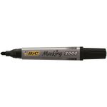 Bic 2000 Permanent Marker Bullet Tip Black (Pack of 12) 820915