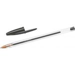 Bic Cristal Ballpoint Pen Medium Black Pack of 50 8373632