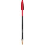 Bic Cristal Ballpoint Pen Medium Red Pack of 50 8373612