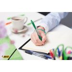 Bic Atlantis Ballpoint Pen Medium Blue Pack of 12 933975