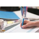 Bic 4 Colours Retractable Ballpoint Pen Blue/Black/Red/Green Pack of 12 801867SGL