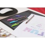 Bic Cristal Fun Ballpoint Pen Large Purple (20 Pack) 929055