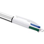 Bic 4 Colours Ballpoint Pens Medium Point Assorted (12 Pack) 964775