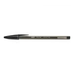 Bic Cristal Ballpoint Pens Ultra Fine 0.7mm Black (20 Pack) 992603