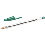 Bic Cristal Ballpoint Pen Medium Green (50 Pack) 8373629