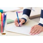 Bic SoftFeel Clic Retractable Ballpoint Pen Blue (Pack of 12) 837398