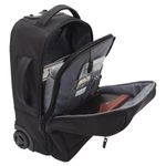 BestLife 15.6 inch Trolley Backpack USB Black and Green BT-3335P