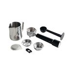 Ariete Espresso Coffee Machine and Bean Grinder Stainless Steel AR1313