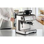 Ariete Espresso Coffee Machine and Bean Grinder Stainless Steel AR1313