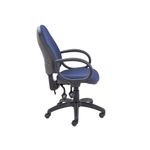 5 Star Lumo High Back Operator Chair Fixed Arms Royal Blue SF3167305