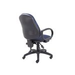 5 Star Lumo High Back Operator Chair Fixed Arms Royal Blue SF3167305