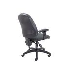 5 Star Lumo Hbk Operator Chair Adjustable Arms Charcoal SF5761218