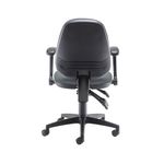 5 Star Teso High Back Task Chair with Folding Arms Charcoal SF6276007