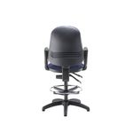 5 Star Lumo Hbk Chair Fixed Arms/Draughtsman Kit Royal Blue SF7540533