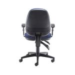 5 Star Teso High Back Task Chair Height Adjustable Arms Blue SF7811859