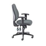 5 Star Teso Hbk Task Chair Height Adjustable Arms Charcoal SF8296391