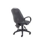 5 Star Lumo High Back Operator Chair Fixed Arms Charcoal SF9307882
