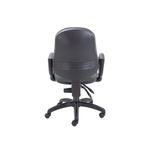 5 Star Lumo High Back Operator Chair Fixed Arms Charcoal SF9307882
