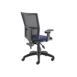5 Star Lumo Mesh Chair Height Adjustable Arms Royal Blue SF9750606