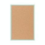 Bi-Office Pastel Cork Noticeboard Green Frame 600x400mm MC030011971