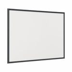 Bi-Office Basic Whiteboard Drywipe Surface Black Frame 90x60cm MP07001161
