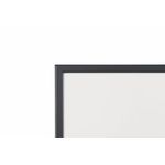 Bi-Office Basic Whiteboard Drywipe Surface Black Frame 90x60cm MP07001161