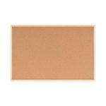 Bi-Office Double-Sided Board Cork And Felt 600x900mm Red FB0710010